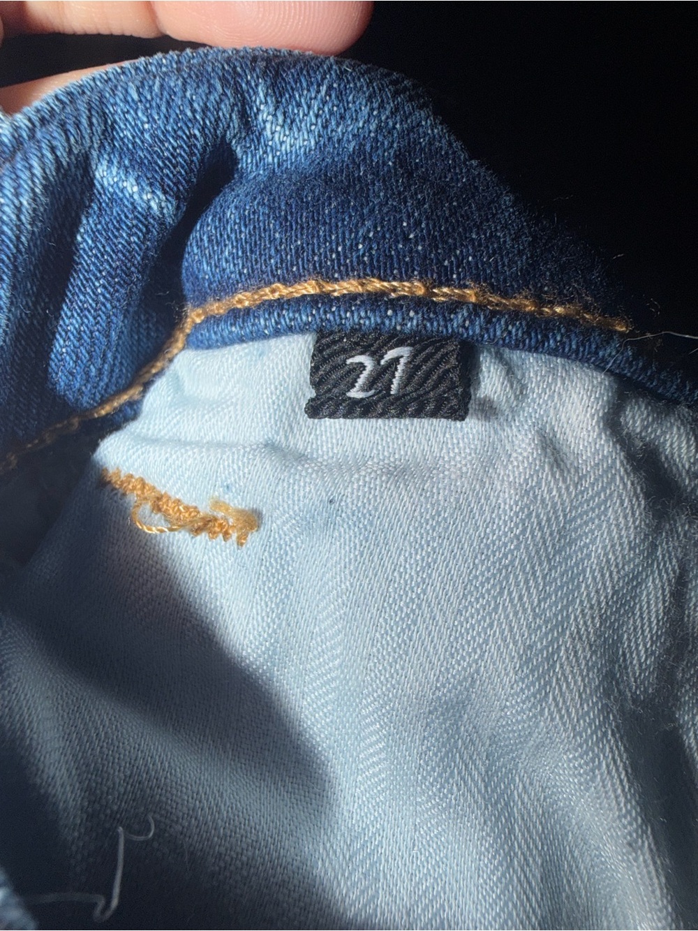 7 For All Mankind Dojo High Rise Flare Jeans Medium Wash 7FAM | S 27 - Picture 4 of 12